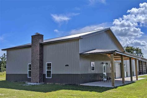 sheet metal building turned into house|metal building homes cost.